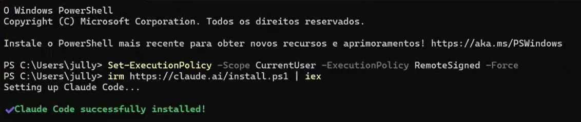Exemplo da tela